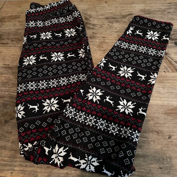 S/M Fleece Leggings - Picture 1 of 2